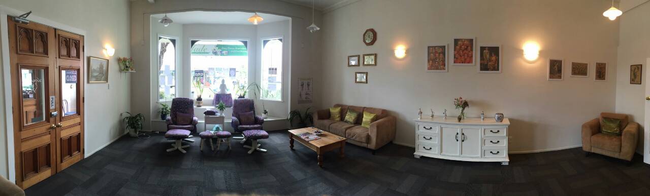 Reception area and customer lounge Jade Petone